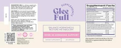 GleeFull Over 30 Hormone Support - Menopause Supplements for Women - Hormone Support for Women