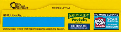 Nature Valley Protein Granola Bars, Blueberry Nut, Chewy Snack Bars, 5 Bars, 7.1 OZ (Pack of 2)
