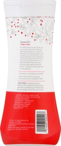 Summer's Eve Blissful Escape All-Over Daily Feminine Wash, pH-Balanced Body Wash for Women, Removes Vaginal Odor and Refreshes, 15 Fl Oz (Pack of 2)