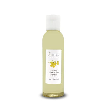 Soapeauty Evening Primrose Oil Cold-Pressed and Cold-Filtered Natural Oil. Evening Primrose Oil Contains high Level (9%) of The Essential Fatty Acid Gamma-Linolenic Acid (4 OZ)