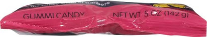 HARIBO Gummi Candy, Berries Gummy Candy, 5 Ounce Share Size Bags (Pack of 12) Delicious Soft & Crunchy, Chewy Sweet Snacks, Red & Black Berry Fruit Flavor