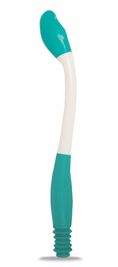Essential Medical Supply Ergonomic Personal Hygiene Comfort Wipe Tool for Toilet Paper and Wet Wipes - 15in Long Reach Comfort Toilet Aid for Disabled and Elderly, Butt Wiper for Handicap Individuals