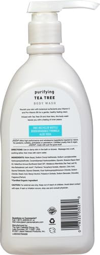 JASON Tea Tree Purifying Body Wash, For a Gentle Feeling Clean, 30 Fluid Ounces (Pack of 2)