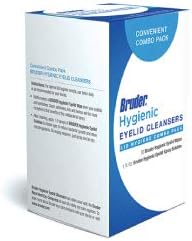 Bruder Hygienic Eyelid Cleansers Value Pack | Hygienic Eyelid Wipes & Eyelid Solution Spray | for Daily Eyelid and Lash Care