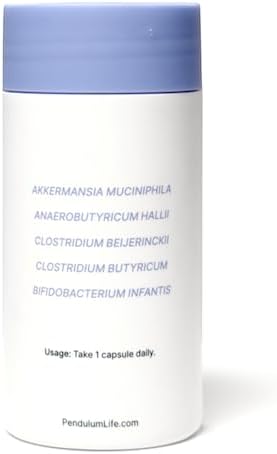 Pendulum Metabolic Daily - Multi-Strain Probiotic with Akkermansia muciniphila to Support Metabolism and Sustain Energy Levels - for Women and Men - 90 Capsules (1 Pack)
