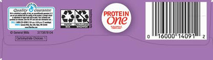 Protein One 90 Calorie Protein Bars, Peanut Butter Chocolate, Keto Friendly, 4.8 oz per box, 5 Ct (Pack of 4)