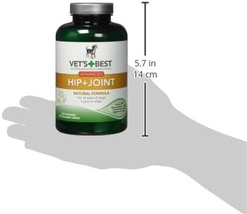 Vet's Best Advanced Hip & Joint Dog Supplements | Formulated with Glucosamine and Chondroitin to Support Dog Joint and Cartilage Health (3165810242)
