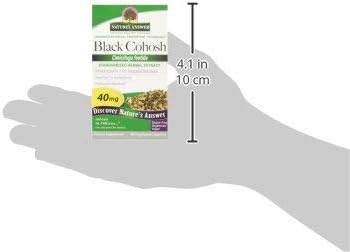 Nature's Answer Black Cohosh Root Vegetarian Capsules, 60-Count