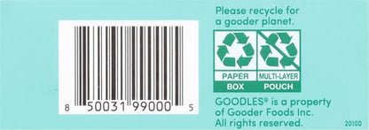 Goodles Cheddy Mac Creamy Cheddar and Macaroni Pasta - Nutrient Packed with Real Cheese, Fiber, Protein, Prebiotics, Plants, & Vegetables | Non-GMO, Organic Ingredients [Cheddy Mac, 6 oz.] (Pack of 4)