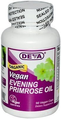 Deva Vegan Vitamins - Evening Primrose Oil - 90 Vegan Capsules