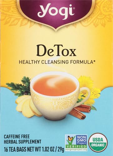 Yogi Organic Detox Tea, 16 ct