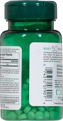 Nature's Bounty Melatonin, Promotes Relaxation & Sleep, 100% Drug Free Sleep Aid, 3 mg, 120 Quick Dissolve Tablets (Pack of 2)
