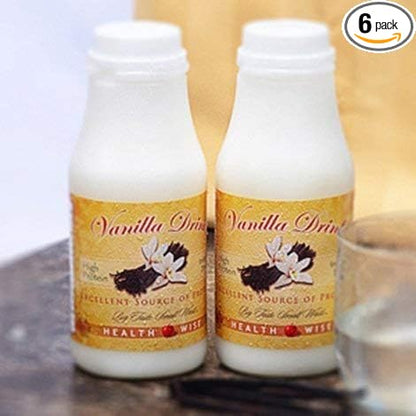 Fit Wise - High Protein Diet | Vanilla Drink | Low Calorie, Low Carb (6-Pack Bottles) by Healthwise