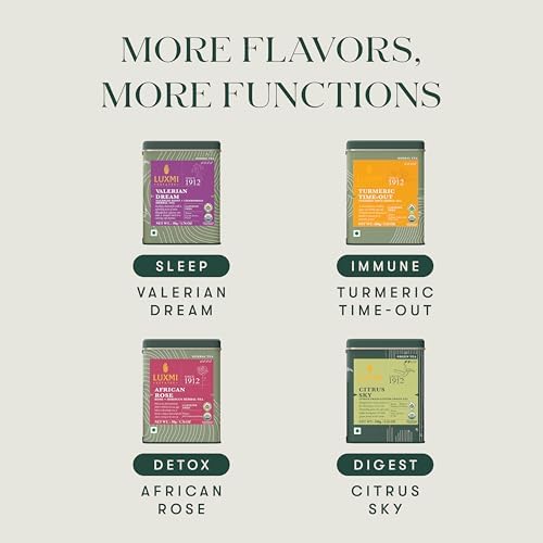 Luxmi Estates Pure Dandelion Herbal | Caffeine Free Detox Tea | Loose Leaf - 100g/3.52oz (50 Cups)