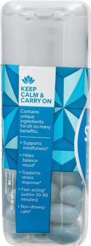 OLLY Ultra Strength Goodbye Stress Softgels,GABA,Ashwagandha,L-Theanine and Lemon Balm,Stress Relief Supplement -,60 Count (Pack of 2)