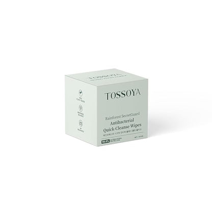 Tossoya™ Gentle Intimate Wipes - pH Balanced Feminine Cleansing Wipes for Sensitive Skin - Quick-Dry & Refreshing Daily Care - Individually Wrapped - Plant-Based Formula -10 Count (Pack of 1)