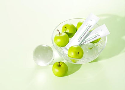 Double Toning White Glutathione Collagen Jelly Stick. Korean Beauty Supplement with Glutathione 98%, Fish Collagen Peptide-1000 mg, Vitamin C & Vitamin E. Green Apple Flavor 14 Sticks.