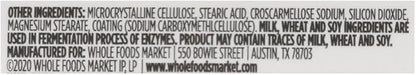 365 by Whole Foods Market, Digestive Daily Formula, 100 Tablets