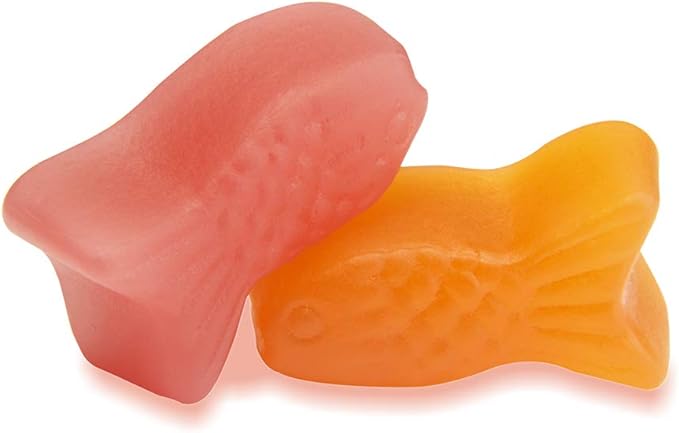 Amazon Basics Fish Oil 303 mg, Soft Chew Gummies, Lemon, Orange & Strawberry-Banana Flavors, 90 Count, EPA and DHA Omega-3 Fatty Acids (Previously Solimo)