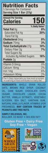 Bobo's Oat Bites Original with Chocolate Chips, 1.3 Oz, 5 Ct