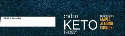 Ratio Trio Maple Almond Crunch Cereal, 10g Protein, Keto Friendly, 10.4 oz (Pack of 4)