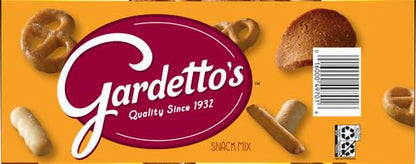Gardetto's Original Recipe Snack Mix, Crunchy Breadsticks, Pretzels & Roasted Rye Chips, Kosher Snacks Multipack Single Serve Bags Individually Wrapped Party & Family Pack-17.5oz Bulk Box (Pack of 20)