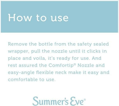 Summer's Eve Douche, Extra Cleansing Vinegar and Water, 4.5 Fl Oz, 4 Ct. (Pack of 3)