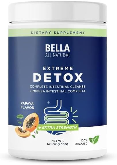 Bella All Natural Extreme Detox Powder (Papaya)