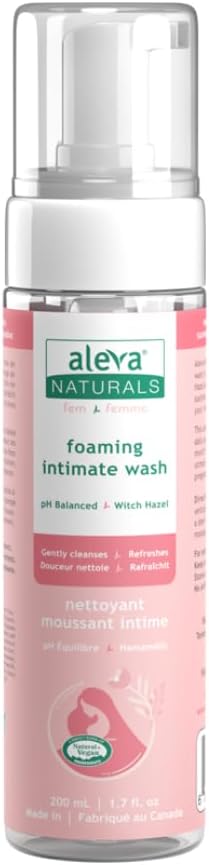 Foaming Feminine Wash |For Intimate Areas |Self-Foaming Pump |pH Balanced |Cleanses and Refreshes |Made with Natural and Organic Ingredients |Dermatologist & Gynecologist Tested |(6.7 fl.oz / 200ml)