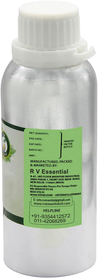 R V Essential Pure Evening Primrose Carrier Oil 630ml (21oz)- Oenothera Biennis (100% Pure and Natural Cold Pressed)