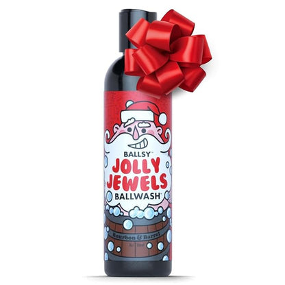 Ballsy Ballwash Jolly Jewels Charcoal Body Wash for Men, Soap, Moisturizing, Shower Gel, w/Coconut Oil, Aloe Vera, Lavendar and Cedarwood Oil, 8 Fl oz