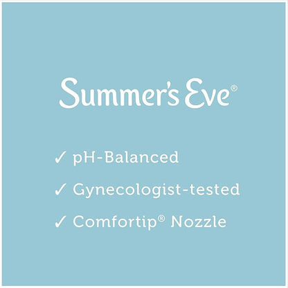 Summer's Eve Extra Cleansing Vinegar & Water Douche 2 Ct (Pack of 4)