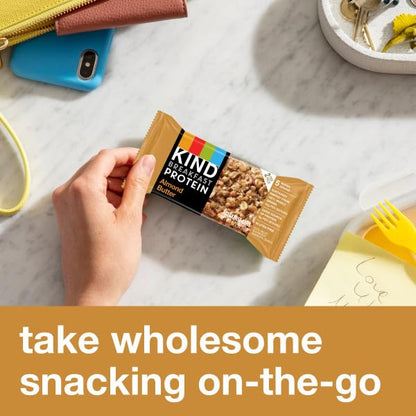 KIND Breakfast Protein Bars,Almond Butter,Healthy Snacks,Gluten Free,8g Protein,6 Count (Pack of 2)