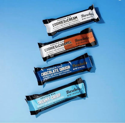 Barebells Protein Bars People's Choice Variety Pack - 24 Bars (2 Packs of 12), 20g High Protein Treats - Chocolate Nutrition Bars with No Added Sugar - On-The-Go Breakfast or Post-Workout Snack.