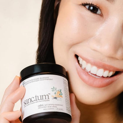 Sanctum™ Physician Formulated & Physician Recommended Gut Calming Supplement for Discomfort, Bloating, and Stress