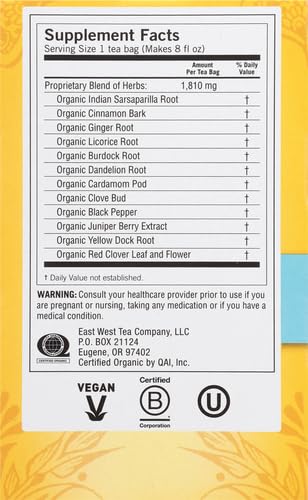 Yogi Organic Detox Tea, 16 ct
