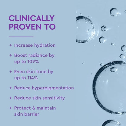 BYOMA Brightening Serum - Barrier Repair Serum - Brightening & Hydrating Face Serum with Hyaluronic Acid, Niacinamide & Ceramides - Hyaluronic Acid Serum For Face, Glowing, Radiant Skin - 1.01 fl. oz