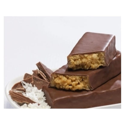 High Protein Coconut Crunch Bar, No Gluten Ingredients, Keto Snack, Pre Workout, Ideal Protein Compatible, Aspartame Free, Bariatric Food - By PROTIFIT