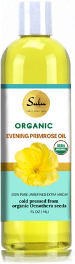 USDA Organic Cold Pressed Evening Primrose Oil 12% GLA (32 oz)