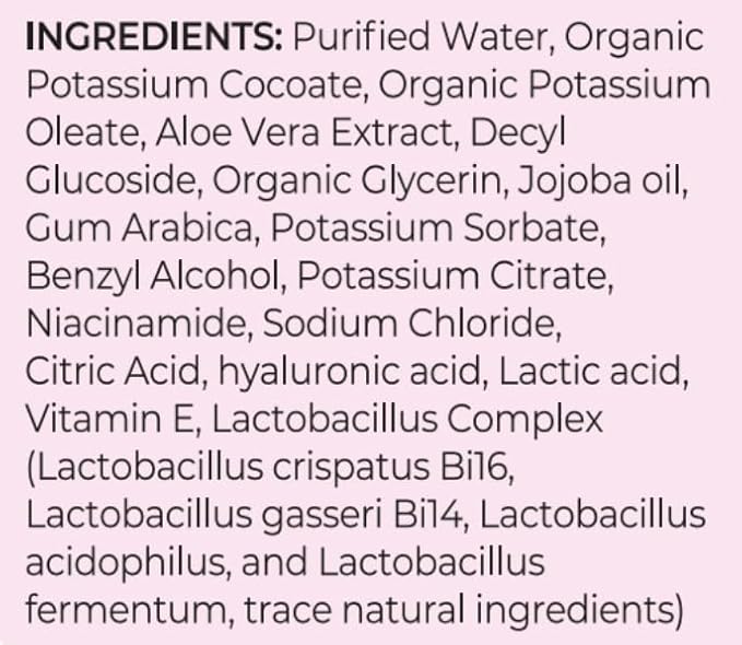 Biom Probiotics Vaginal moisturizing Foam Wash and Odor Control: First-in-Class All Natural 100% Natural Vegan Vaginal Foam. Controls Dryness, Maintain Optimal pH, and relieves Feminine discomfort