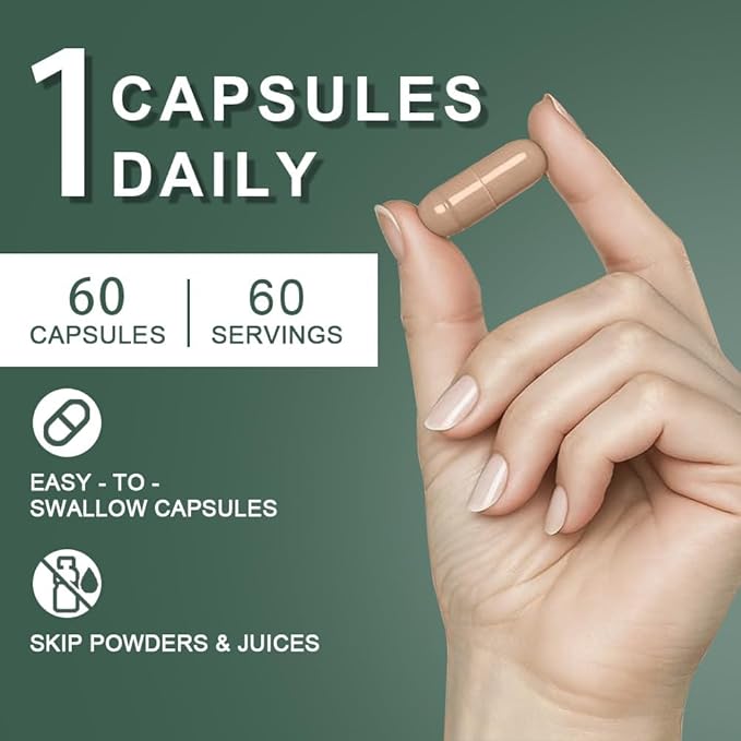 Black Cohosh Capsules,3000mg Strength,Black Cohosh Supplements for Women Menopause Hot Flashes,Non-GMO,60 Vegetarian Capsules