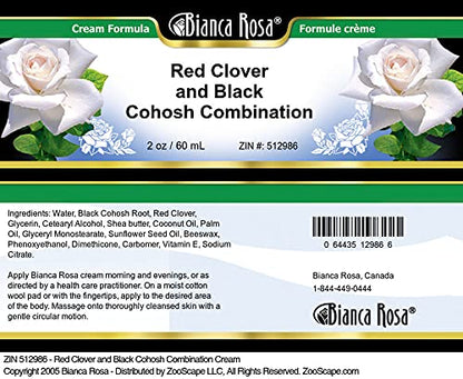 Red Clover and Black Cohosh Combination Cream (2 oz, ZIN: 512986)