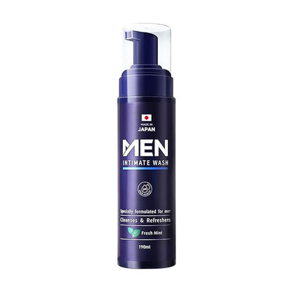 Men's Intimate Care Wash - pH-Friendly Cleanser with Lavender & Aloe Vera, Gentle Daily Cleansing for Men, Soothing Feel, Lasting Freshness - 190ml