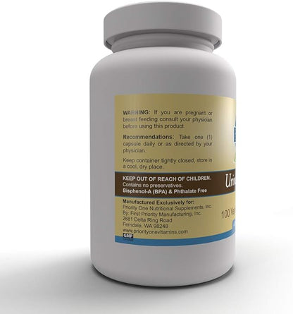 Priority One Vitamins Urinary Defense 100 Vegetarian Capsules - Supports Healthy Urinary System.*
