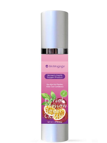 Bioidentical Estriol Cream for Women: Daily Hydrating Moisturizer – Lightweight & Refreshing Formula – 50ml (2-Month Supply) (1-Pack)