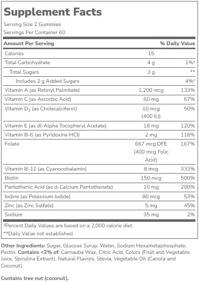 21st Century Vitajoy vitamin fruit flavors, Cherry and Strawberry, 120 Count