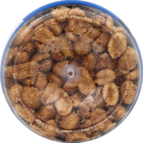 PLANTERS Honey Roasted Peanuts,Dry Roasted Peanuts,Party Snack,Plant-Based Protein,After School Snack,Sweet and Salty,Salted Nuts,Sea Salt & Honey,Snacks for Adults,Kosher,16oz Jar,(Pack of 4)