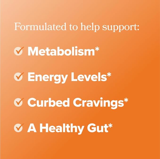 URO Metabolism + Probiotic Support Capsules – Metabolism, Gut Health & Sustained Energy – with Chromium Picolinate, Green Coffee Bean Extract & Targeted Probiotics – 1 Month Supply – 30 Servings