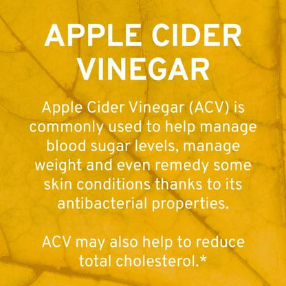 TRIO NUTRITION Apple Cider Vinegar Capsules with Multi-Strain Probiotics - Natural Sugar Free ACV Capsules with The Mother for Gut Health, Immunity, Body Cleanse & Healthy pH - Metabolism Booster*