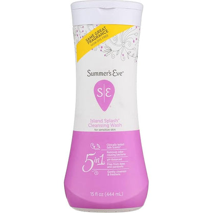 Summer's Eve Island Splash Cleansing Wash For Sensitive Skin 15 oz. (Pack of 2)